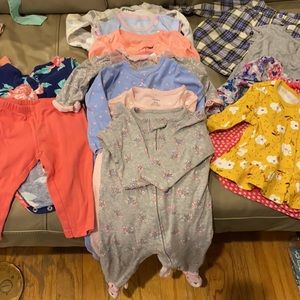 45 Piece Bundle!  Baby Girls size 9 Months